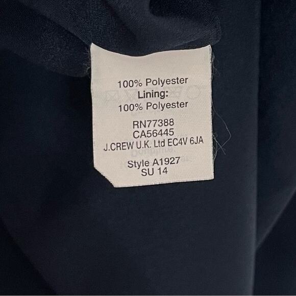 J. Crew Scallop Crepe Sheath Dress - Picture 8 of 10